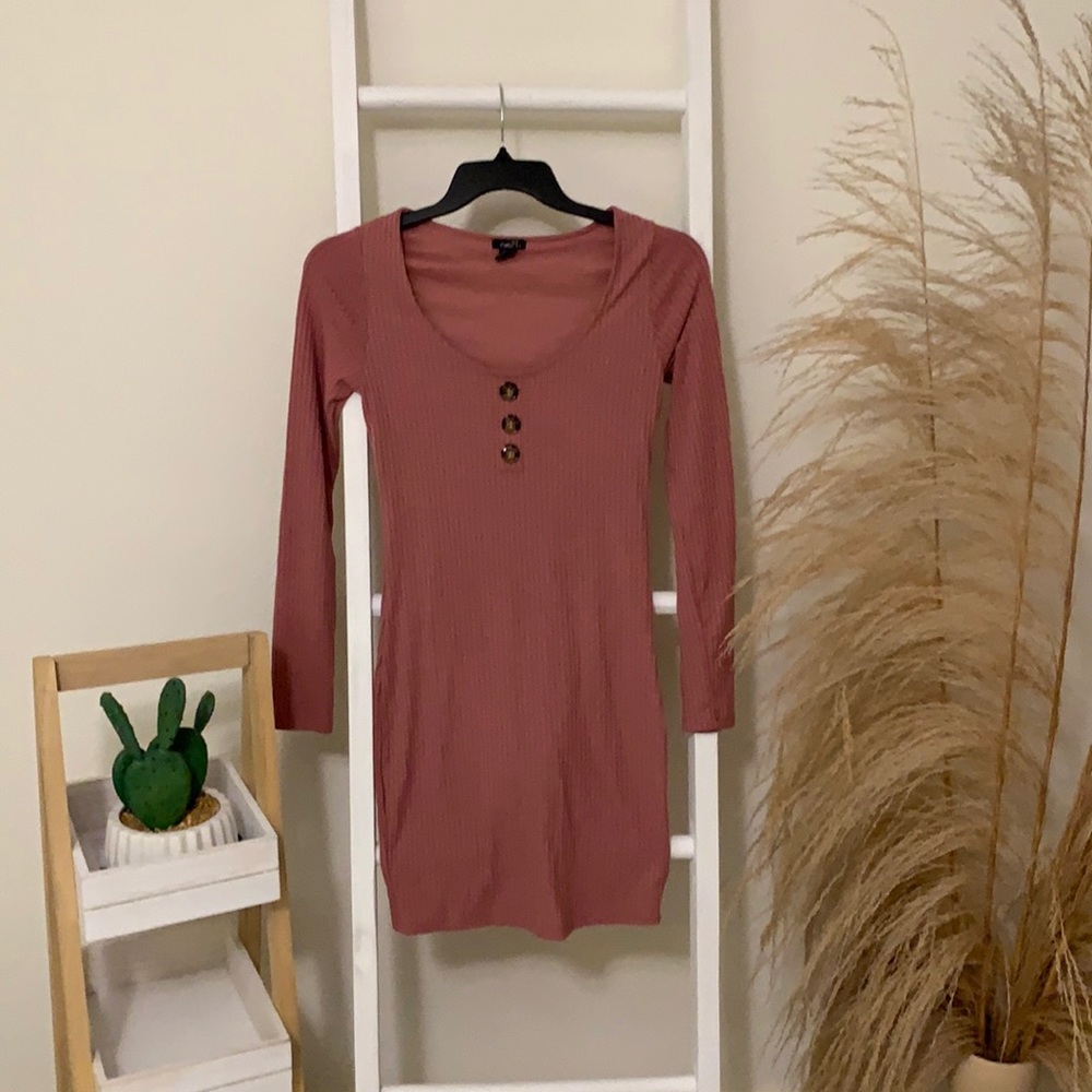Long Sleeve Midi Dress